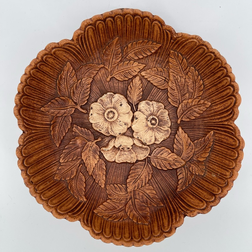 ⭐️Multi Products Inc Vintage 1950’s Intricate Floral Bowl